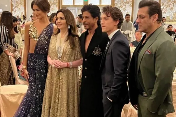 Zendaya Nita Ambani SRK Tom Holland Salman Khan