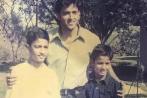 Vicky, Sunny Kaushal with Hrithik Roshan 