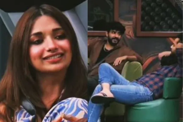 Elvish, Jiya and Abhishek 