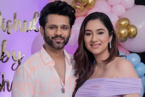 Rahul Vaidya and Disha Parmar 