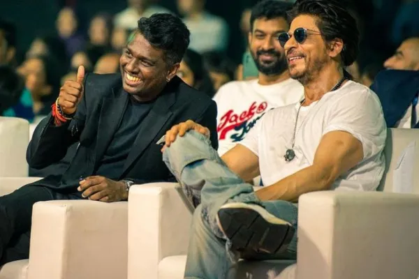 Atlee and Shah Rukh Khan 