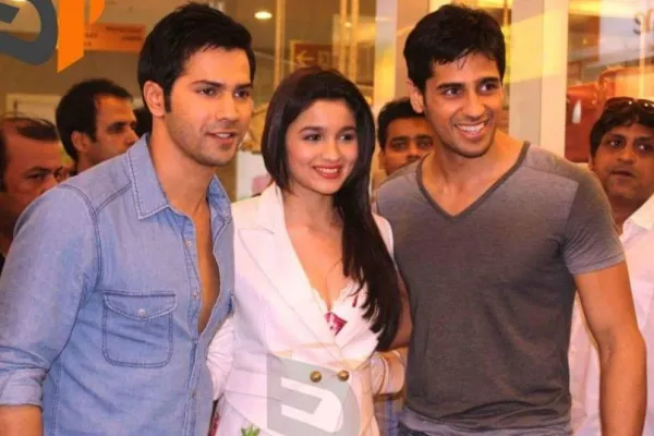 Varun Dhawan, Alia Bhatt and Sidharth Malhotra 