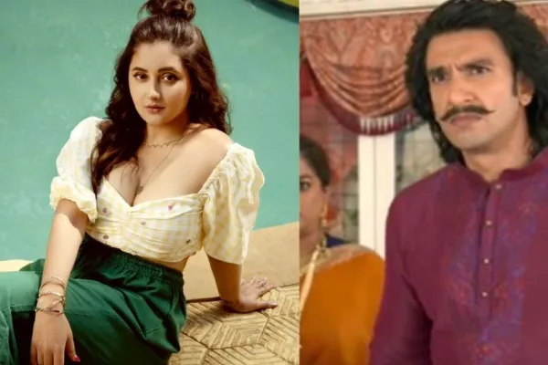 Rashami Desai and Ranveer Singh 