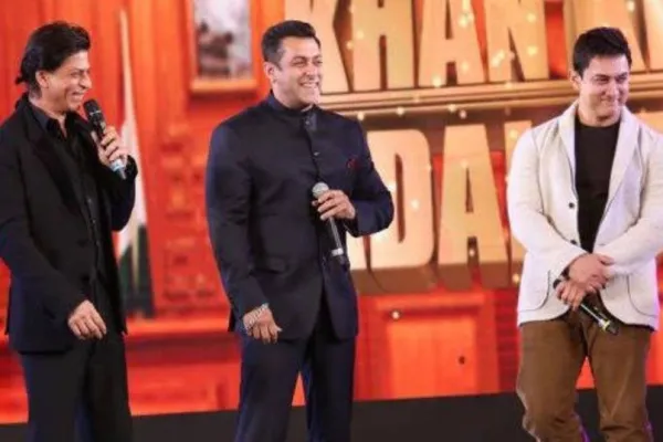 Shah Rukh Khan, Salman Khan and Aamir Khan 