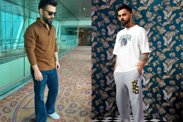 Rahul Vaidya and Virat Kohli 