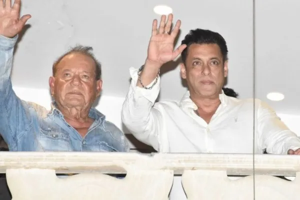 Salman Khan and Salim Khan 