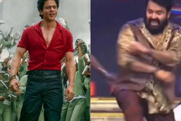 SRK and Mohanlal 