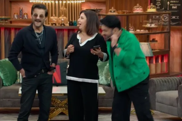 Anil Kapoor and Farah Khan 