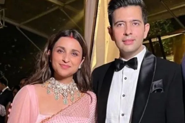 Parineeti Chopra and Raghav Chadha 