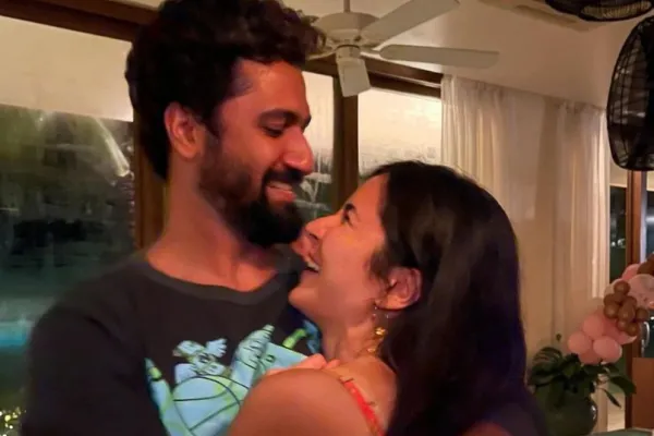 Vicky Kaushal and Katrina Kaif 