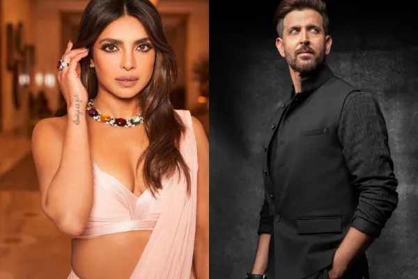 Priyanka chopra and Hrithik Roshan 