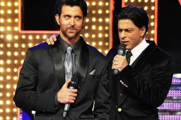 Hrithik and SRK 