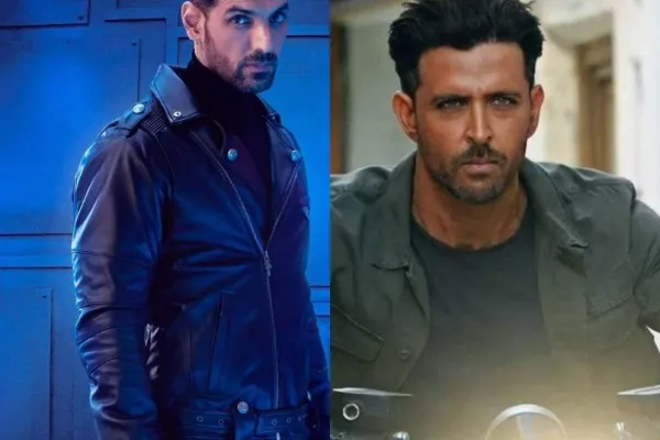 John Abraham and Hrithik Roshan 