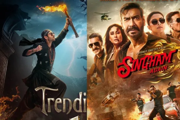 Kartik Aaryan and Ajay Devgn 