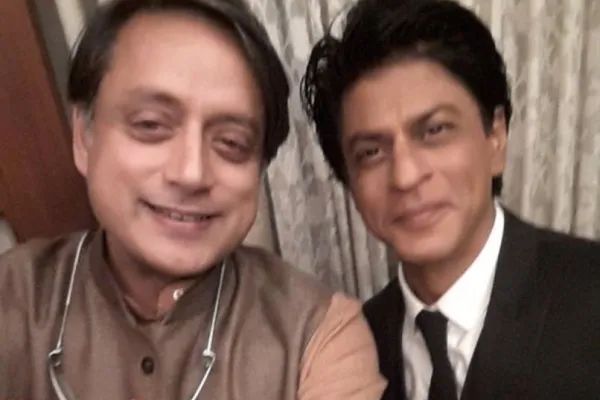 Shah Rukh Khan Shashi Tharoor 