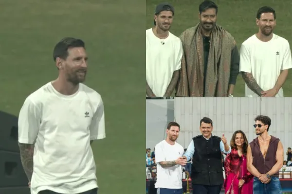 Lionel Messi Ajay Devgn Tiger Shroff